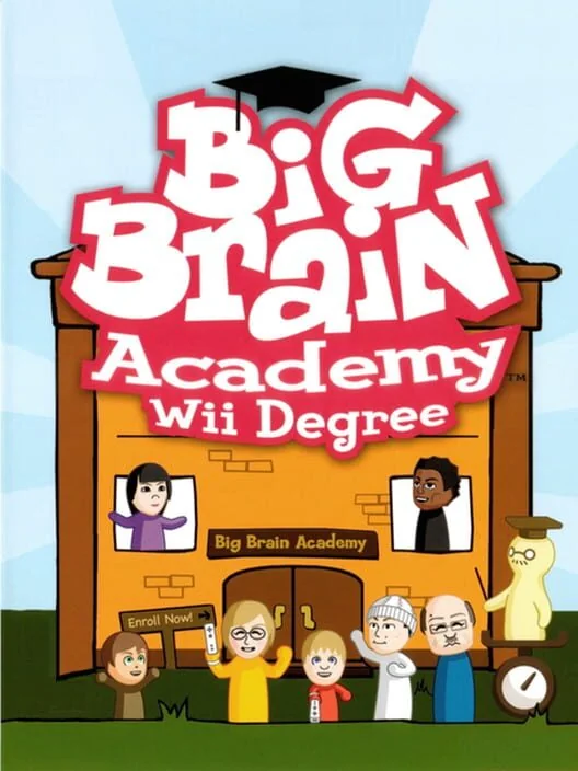Big Brain Academy: Wii Degree box art