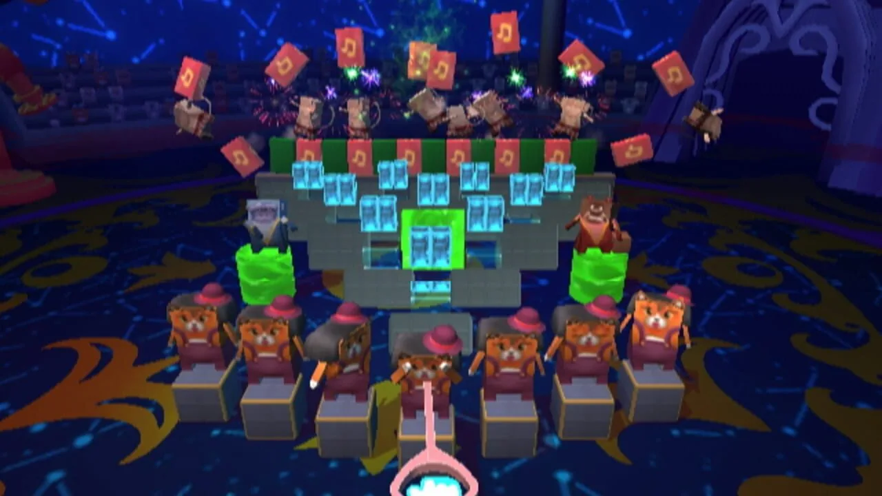 Boom Blox Bash Party gameplay on Wii