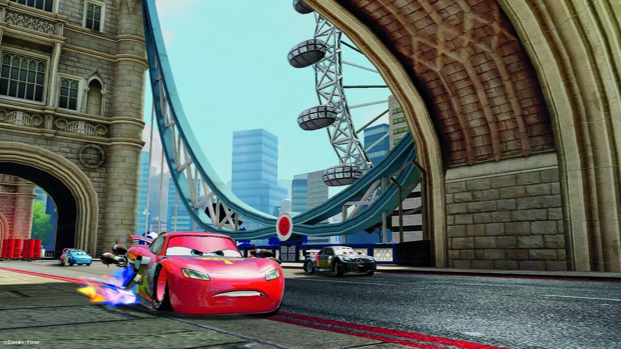 Cars 2 gameplay on Wii