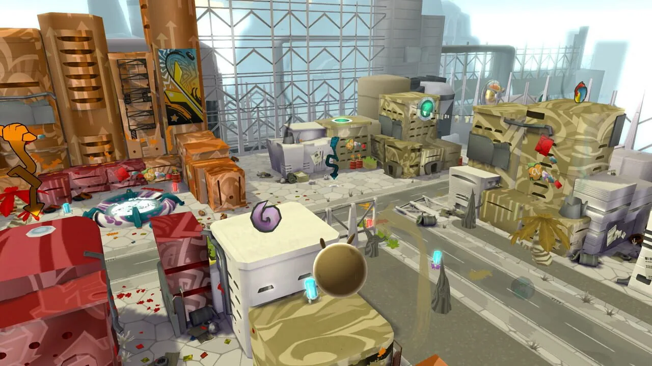 De Blob gameplay on Wii