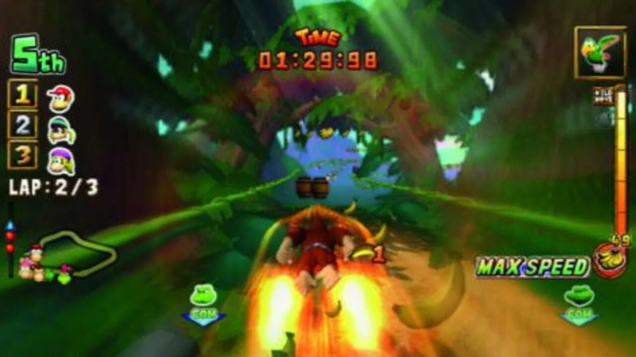 Donkey Kong Barrel Blast screenshot 1