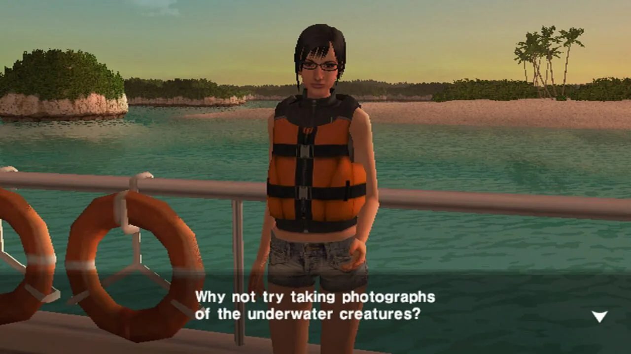 Endless Ocean gameplay on Wii