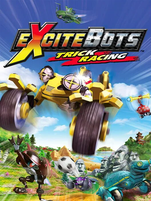 Excitebots: Trick Racing box art