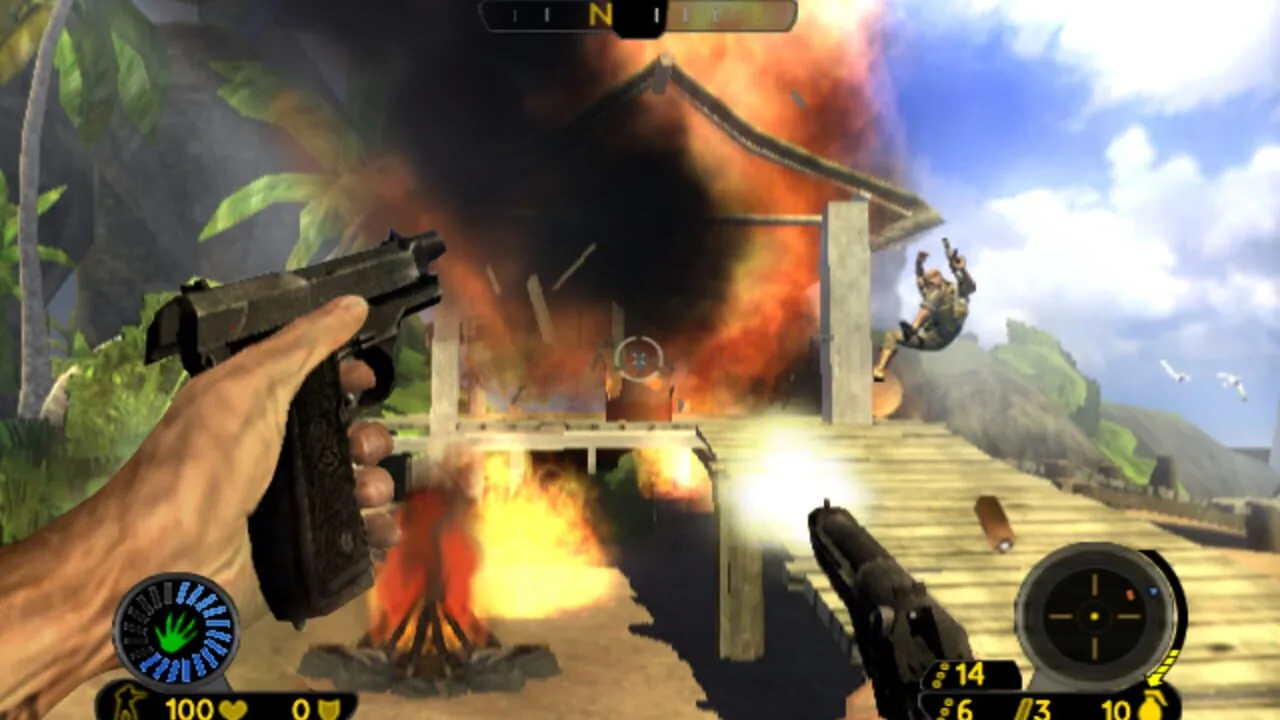 Far Cry Vengeance gameplay on Wii