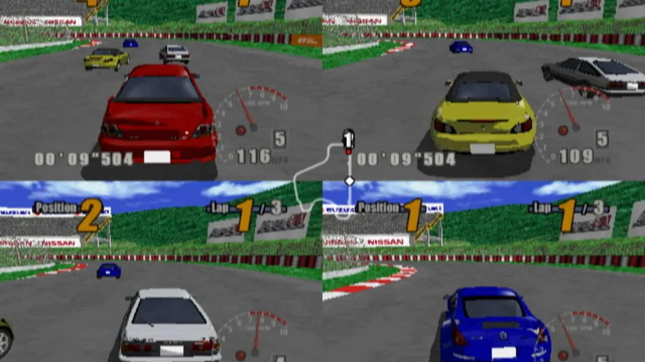 GT Pro Series gameplay on Wii