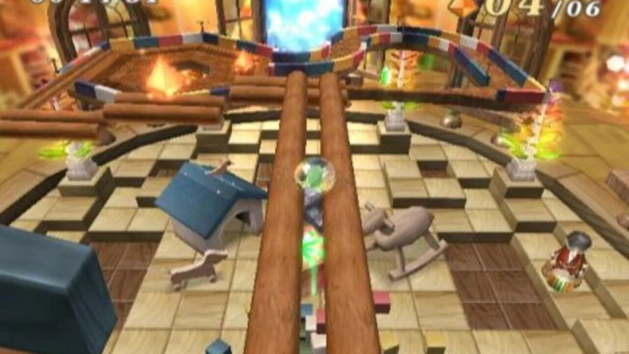 Kororinpa gameplay on Wii