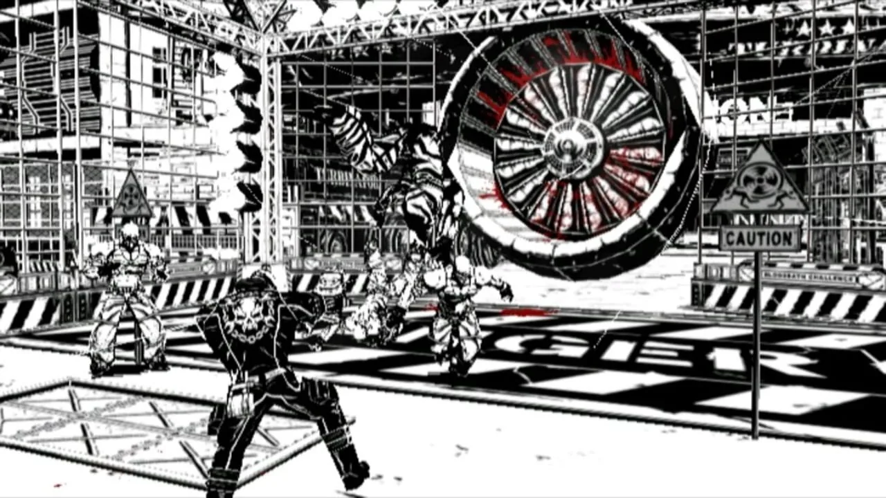 MadWorld gameplay on Wii