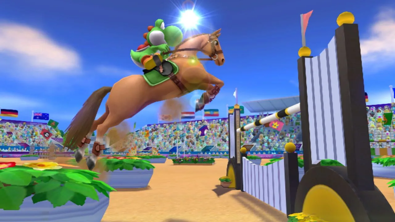 Mario & Sonic at the London 2012 Olympic Games gameplay on Wii