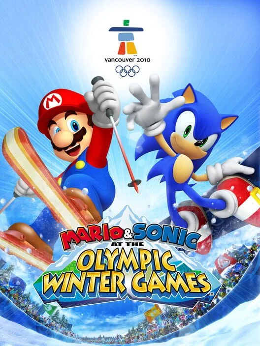 Mario & Sonic at the Olympic Winter Games box art