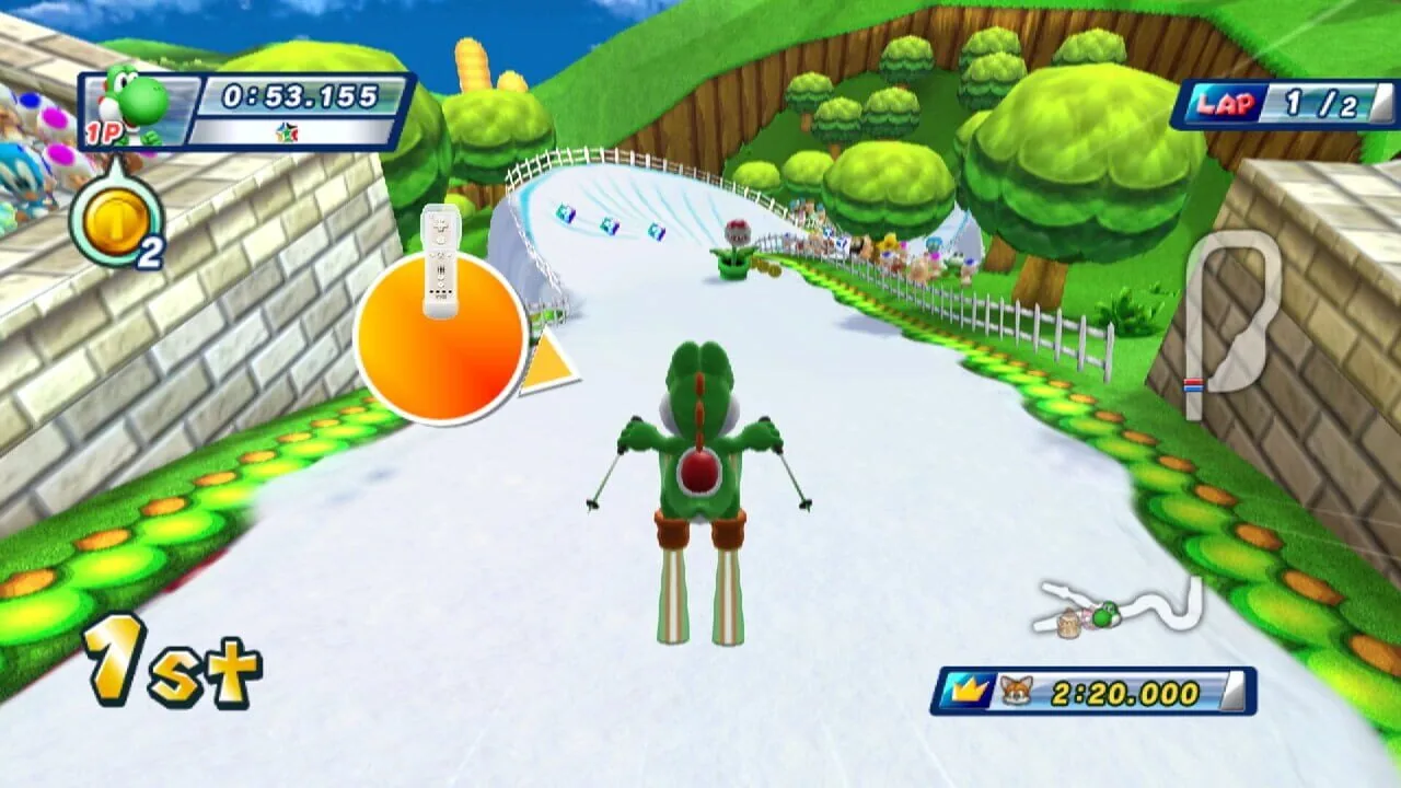 Mario & Sonic at the Olympic Winter Games screenshot 2