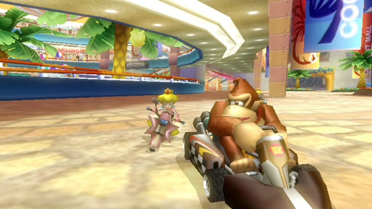 Mario Kart Wii gameplay on Wii