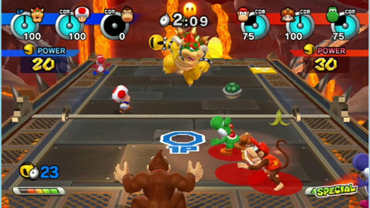 Mario Sports Mix screenshot 2