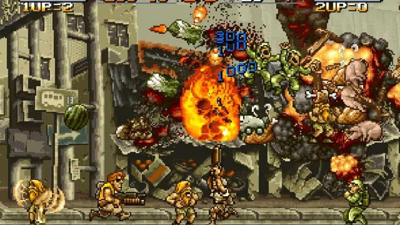 Metal Slug Anthology gameplay on Wii