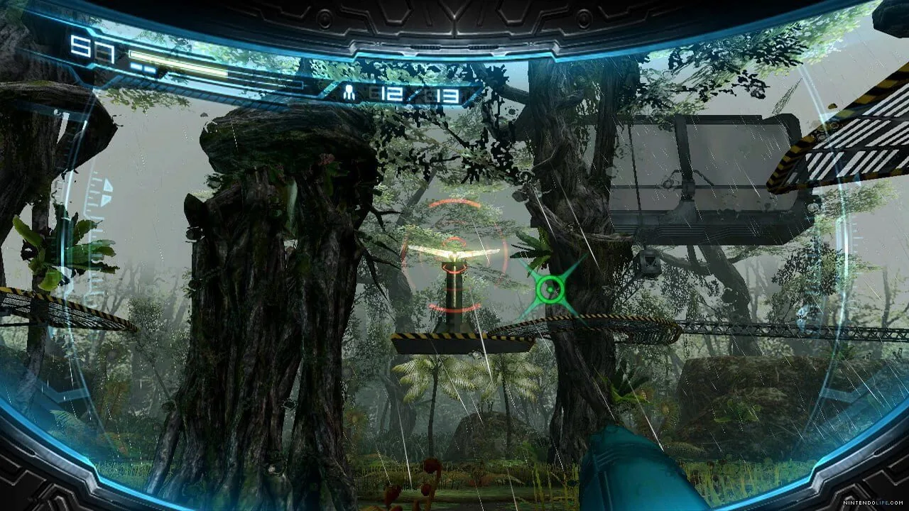 Metroid: Other M gameplay on Wii