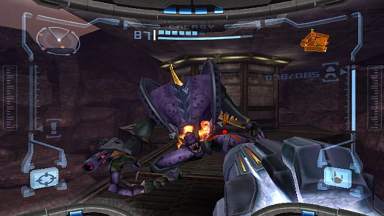 Metroid Prime: Trilogy gameplay on Wii