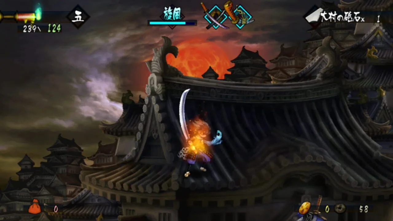 Muramasa: The Demon Blade gameplay on Wii