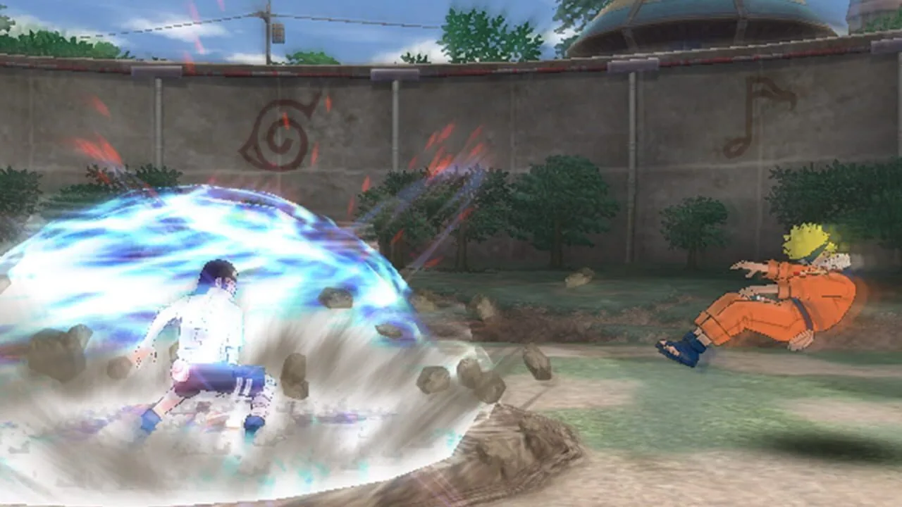 Naruto: Clash of Ninja Revolution gameplay on Wii