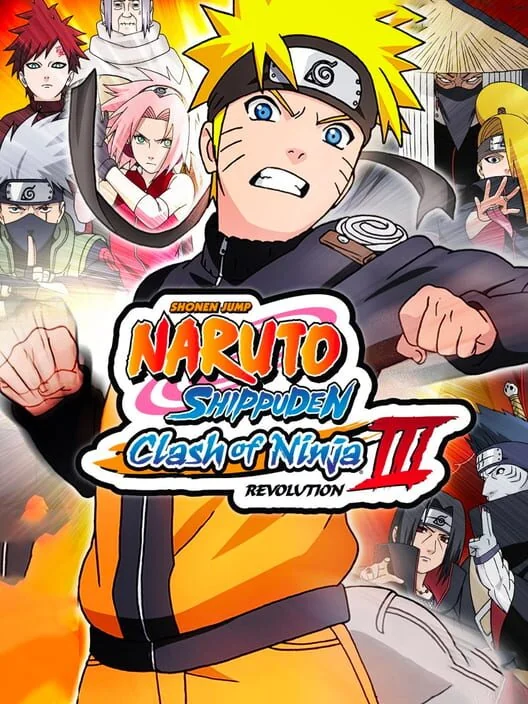 Naruto Shippuden: Clash of Ninja Revolution 3 box art
