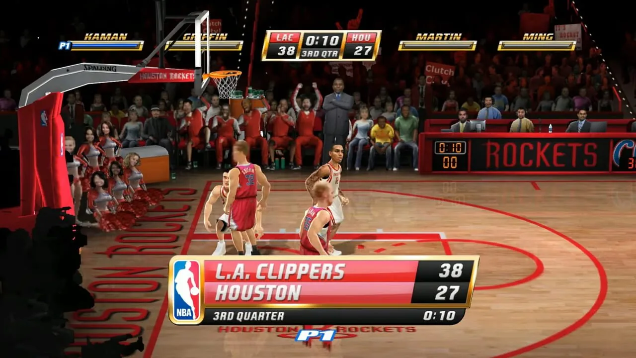 NBA Jam gameplay on Wii