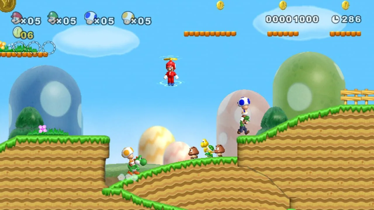 New Super Mario Bros. Wii screenshot 1
