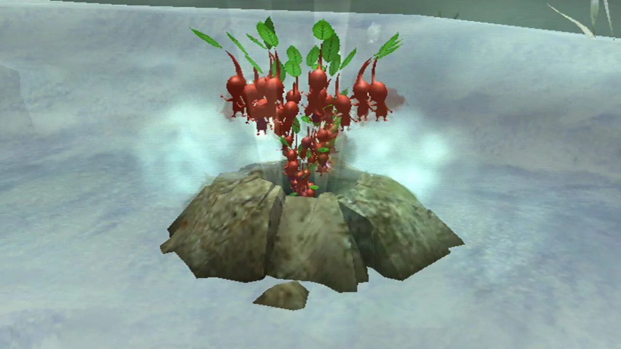 Pikmin 2 gameplay on Wii