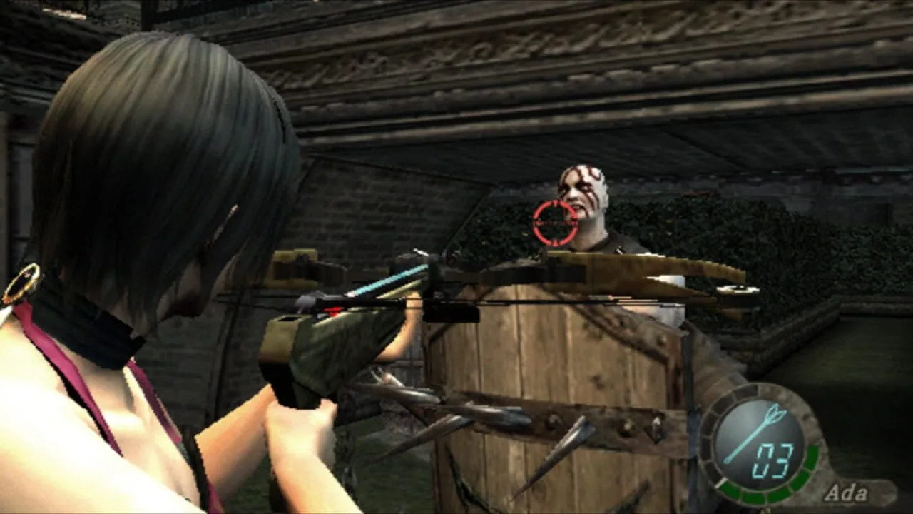 Resident Evil 4 gameplay on Wii