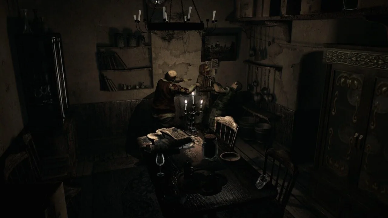 Resident Evil gameplay on Wii
