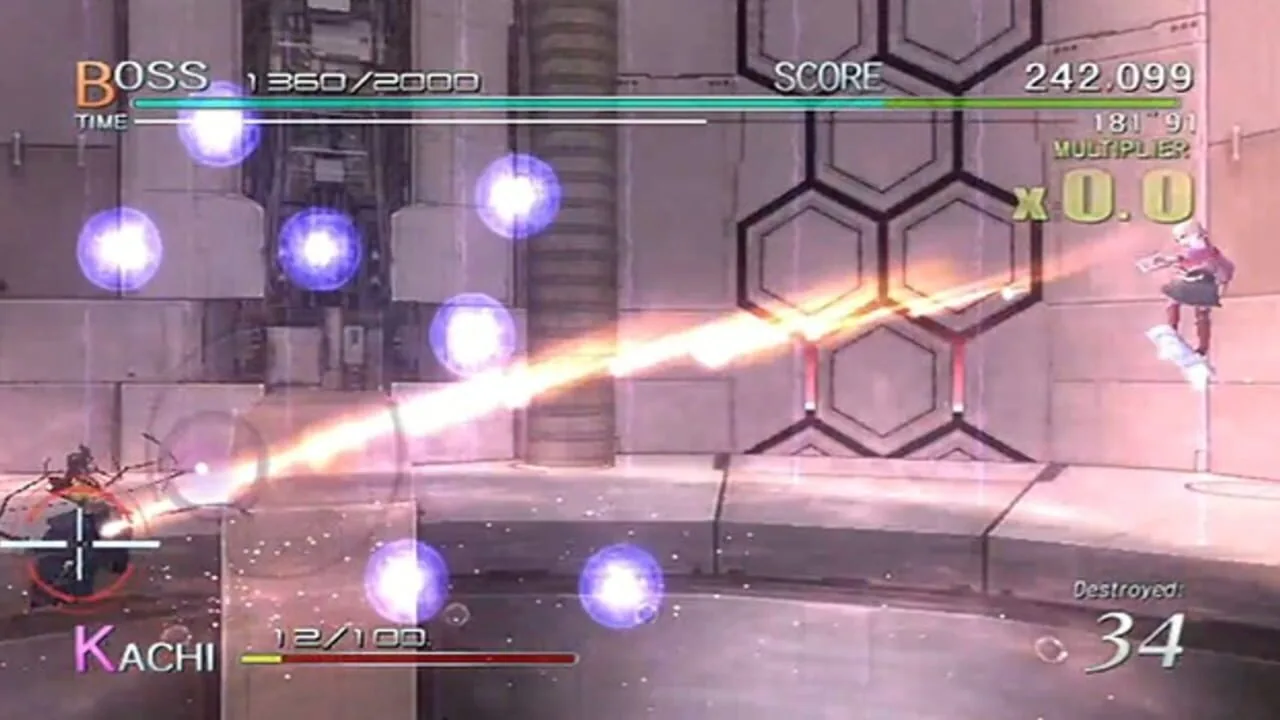 Sin & Punishment: Star Successor gameplay on Wii