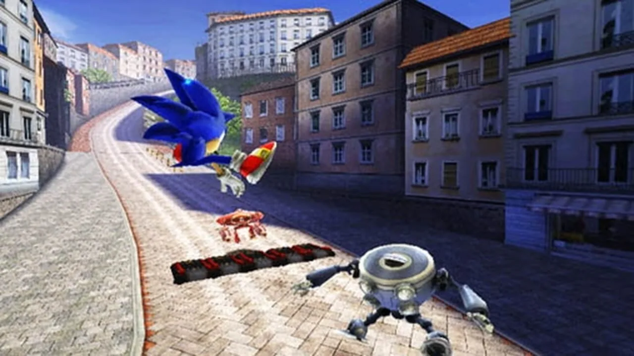 Sonic Unleashed gameplay on Wii