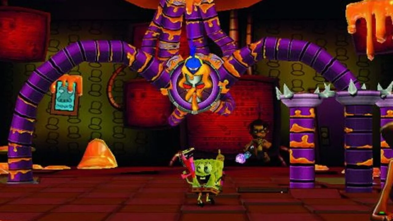 SpongeBob SquarePants featuring Nicktoons: Globs of Doom gameplay on Wii