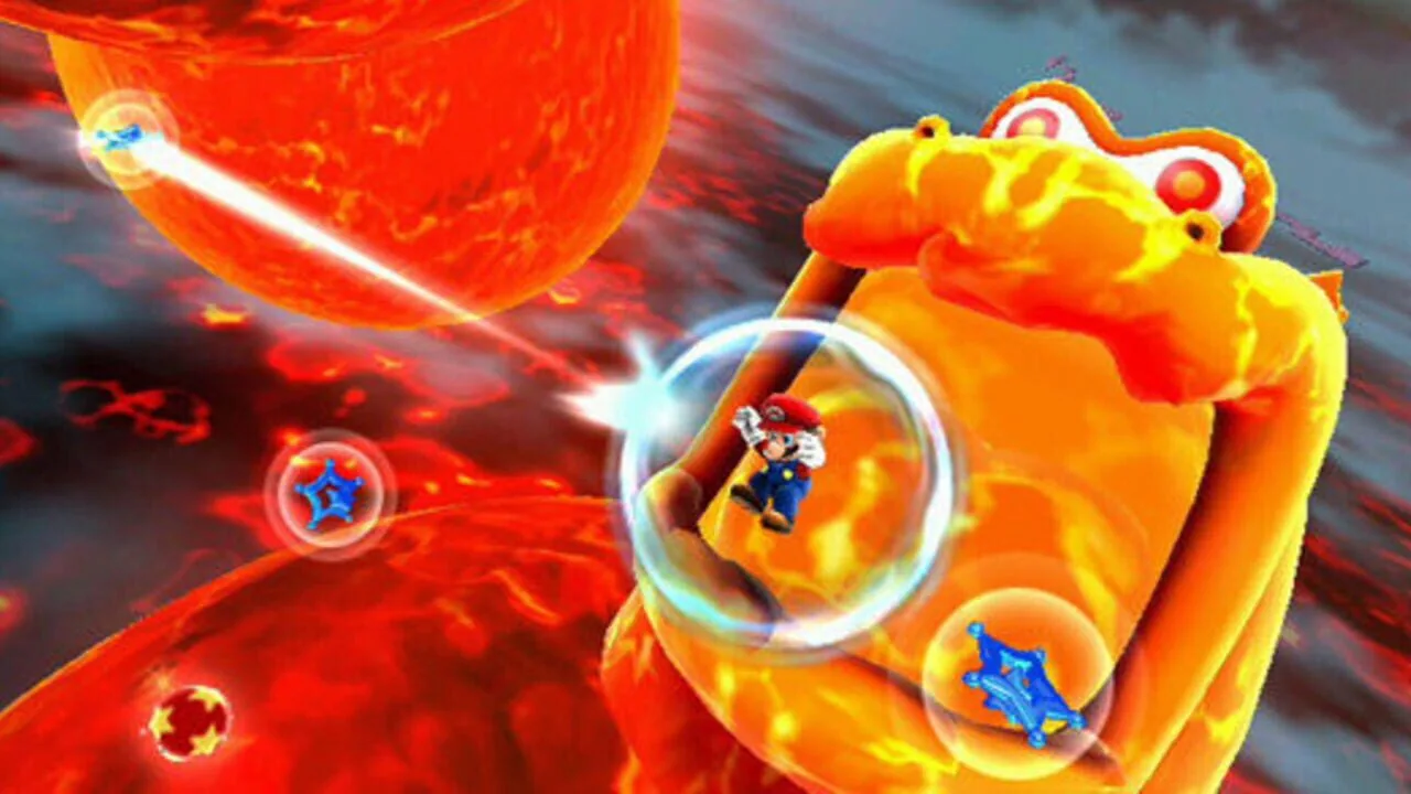 Super Mario Galaxy 2 gameplay on Wii