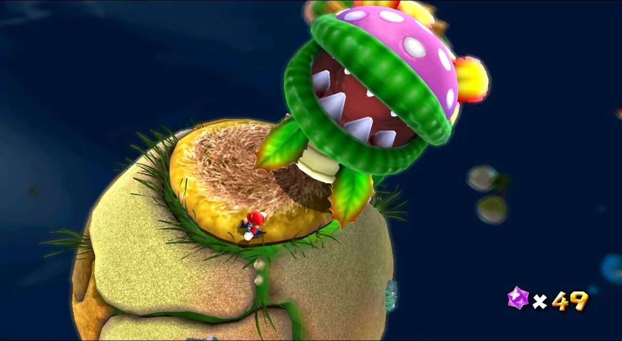 Super Mario Galaxy gameplay on Wii