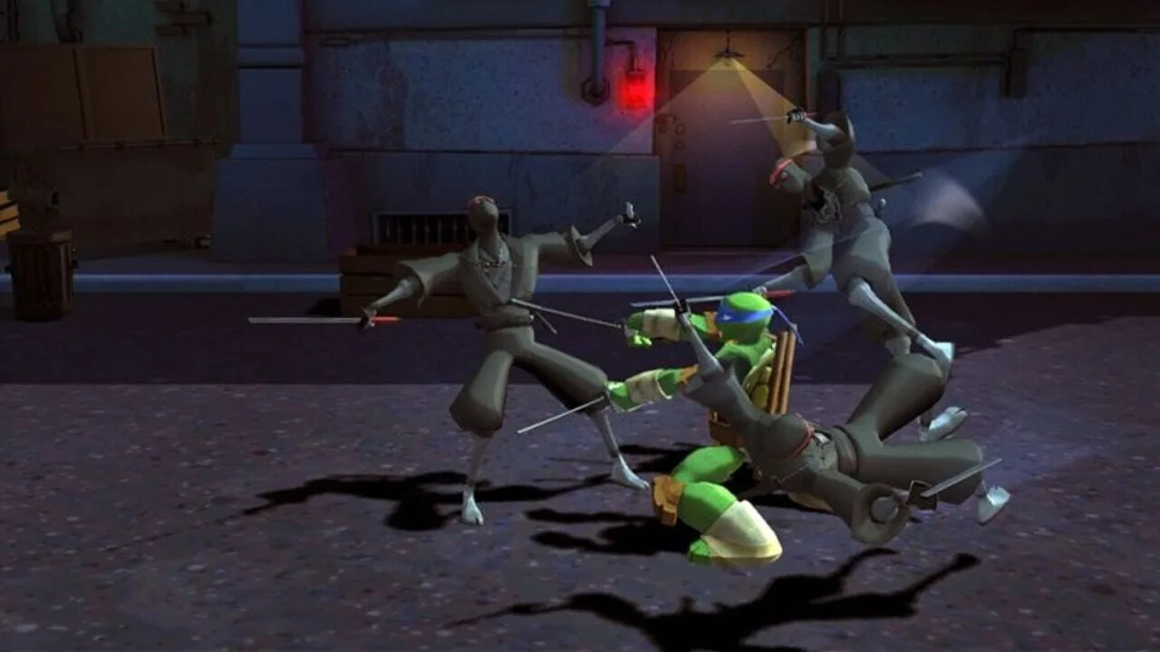 Teenage Mutant Ninja Turtles gameplay on Wii