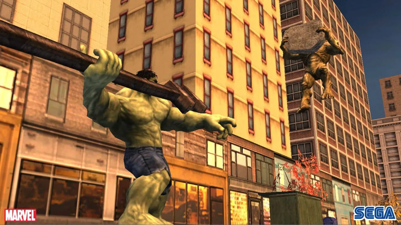 The Incredible Hulk gameplay on Wii