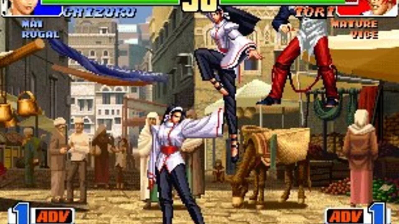The King of Fighters Collection: The Orochi Saga gameplay on Wii