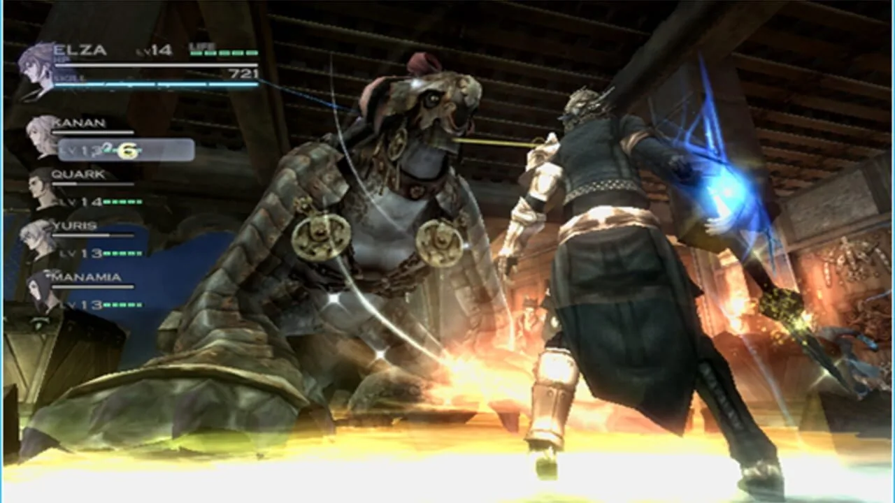The Last Story gameplay on Wii