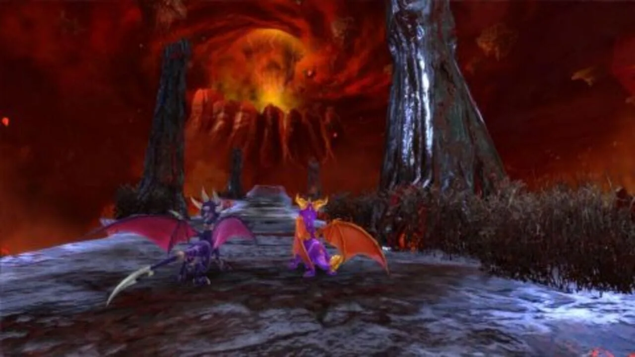 The Legend of Spyro: Dawn of the Dragon gameplay on Wii