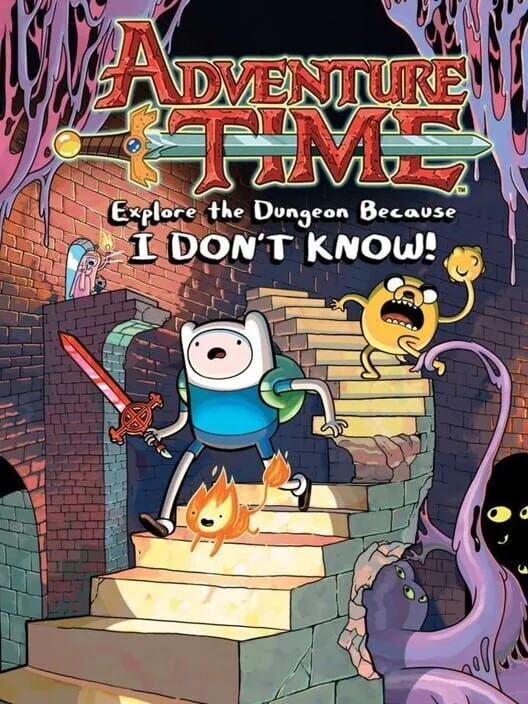 Adventure Time: Explore the Dungeon Because I Don't Know! box art
