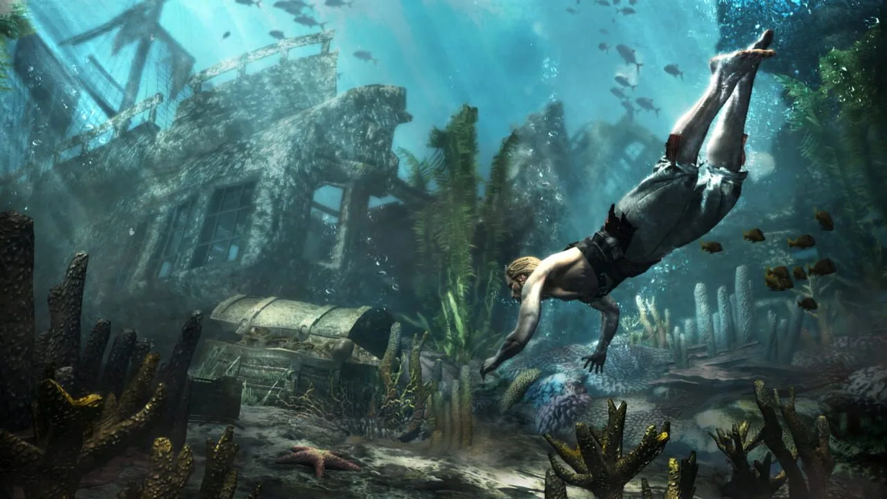 Assassin's Creed IV Black Flag gameplay on Wii U