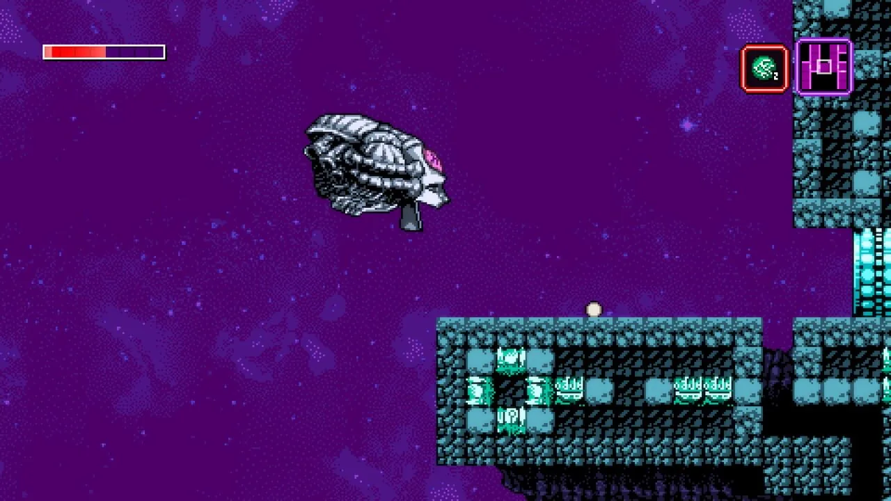 Axiom Verge gameplay on Wii U