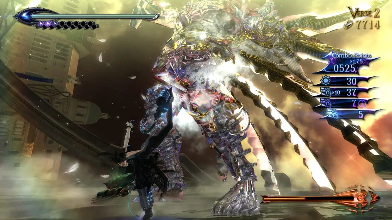 Bayonetta 2 gameplay on Wii U