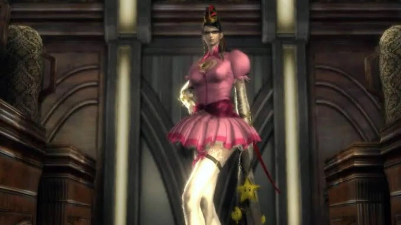 Bayonetta gameplay on Wii U
