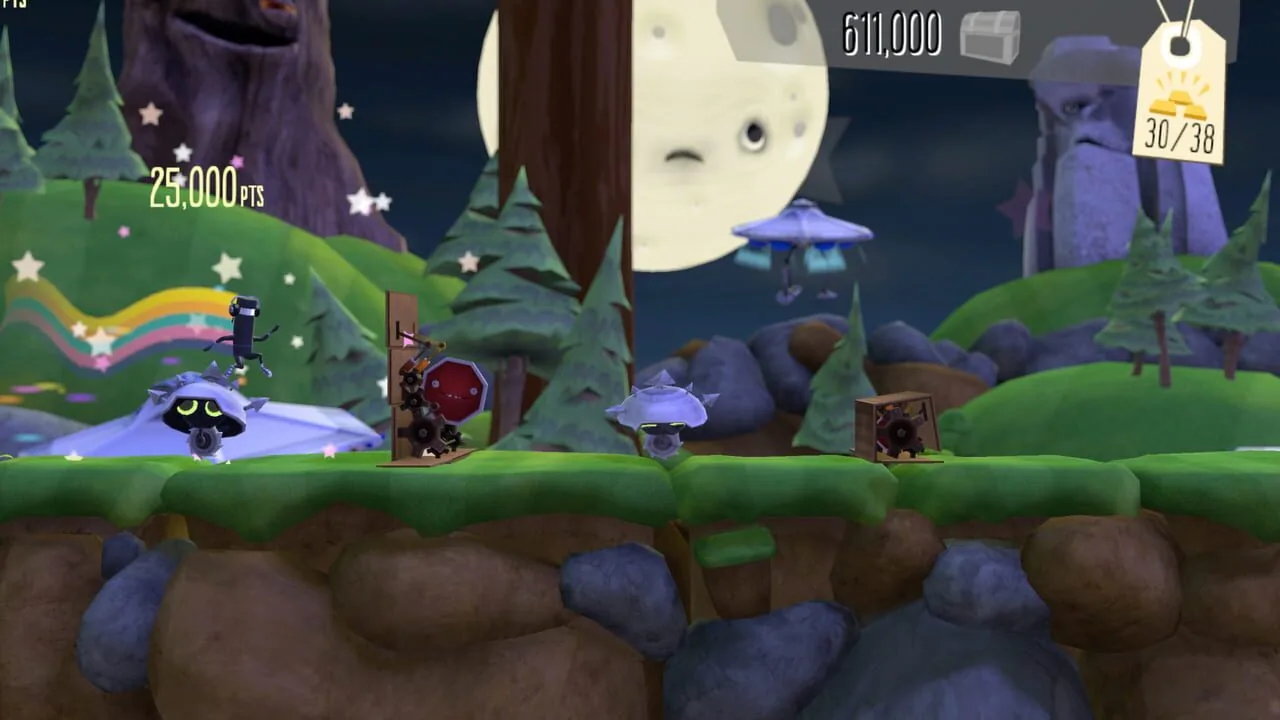 Bit.Trip Presents... Runner2: Future Legend of Rhythm Alien screenshot 1