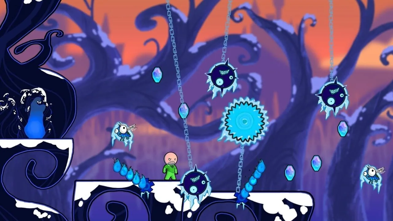 Cloudberry Kingdom gameplay on Wii U