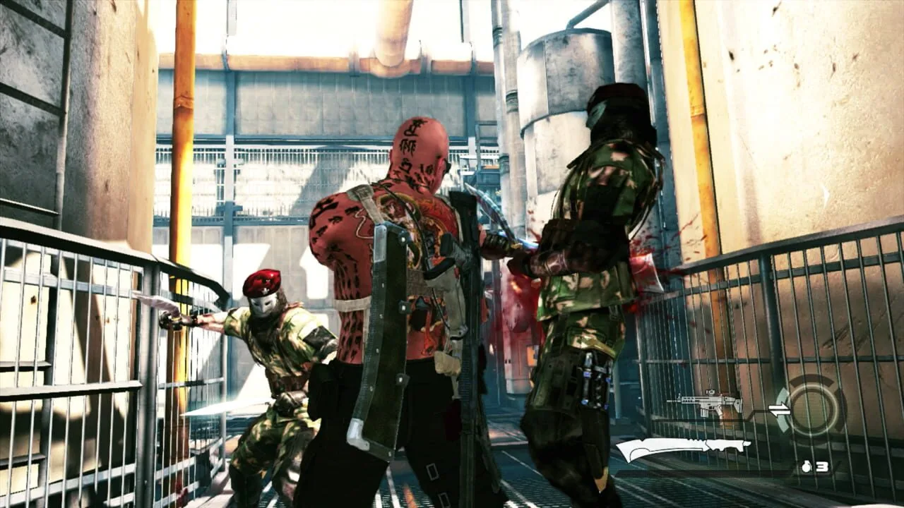 Devil's Third gameplay on Wii U