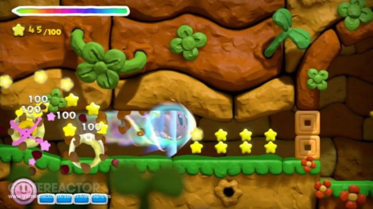 Kirby and the Rainbow Curse screenshot 2