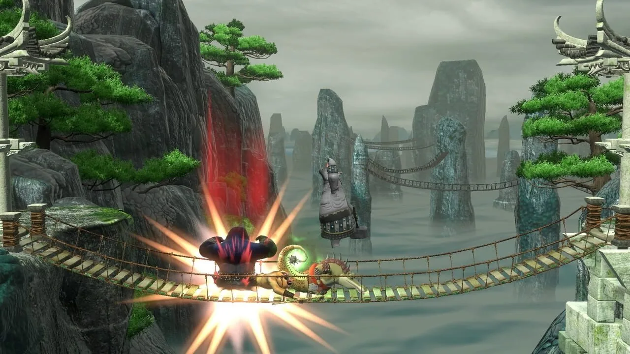 Kung Fu Panda: Showdown of Legendary Legends gameplay on Wii U