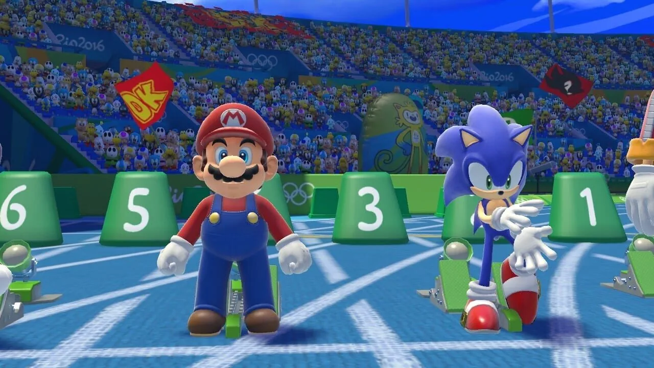 Mario & Sonic at the Rio 2016 Olympic Games gameplay on Wii U