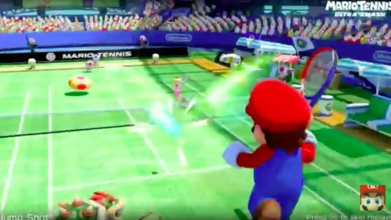 Mario Tennis: Ultra Smash screenshot 1