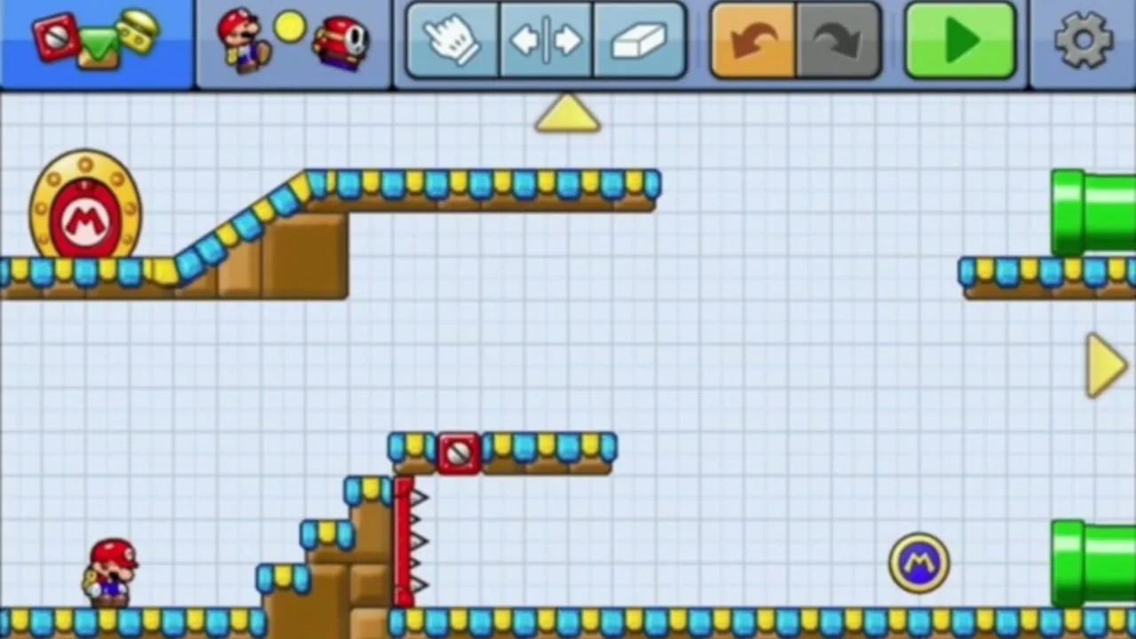 Mario vs. Donkey Kong: Tipping Stars gameplay on Wii U